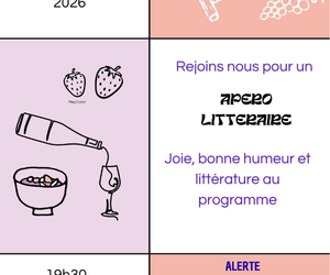 Apéro littéraire du 23 Avril 2026
